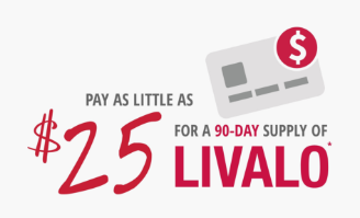 Savings program on a 90-day supply of LIVALO®